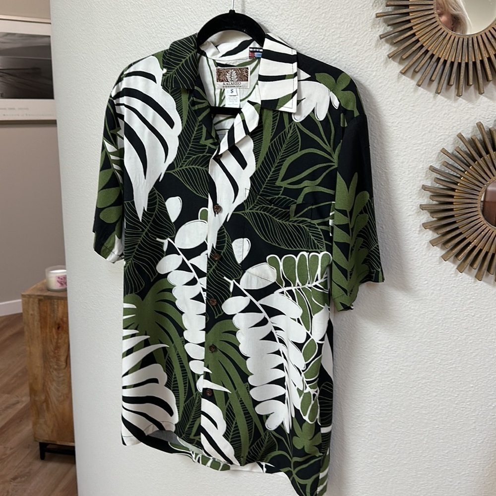 Kalaheo made in Hawaii USA Hawaiian shirt SZ S-L - Picture 2 of 8